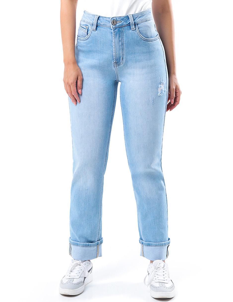 Jeans straight para mujer