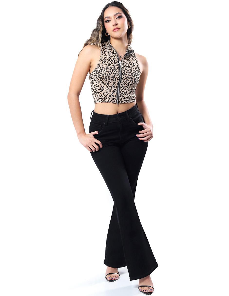 Jeans flare para mujer 4