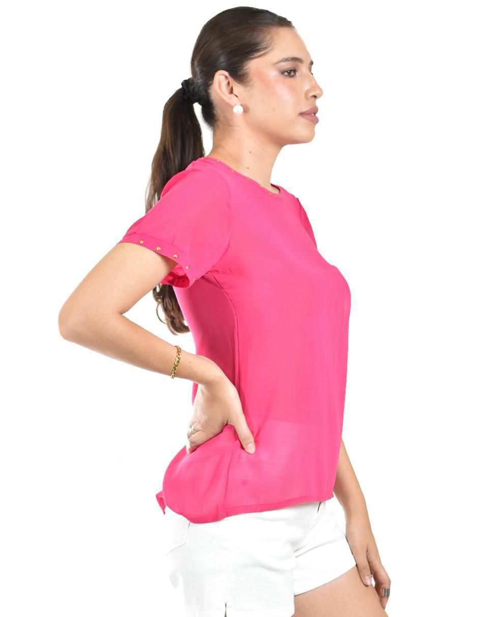 Blusa manga corta para mujer 2
