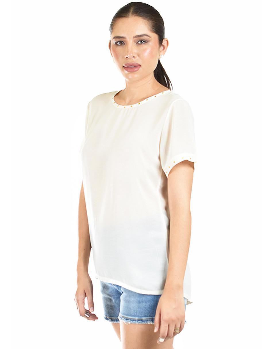 Blusa manga corta para mujer 2