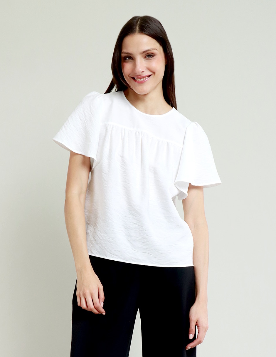 Blusa manga corta para mujer Blusa manga corta para mujer