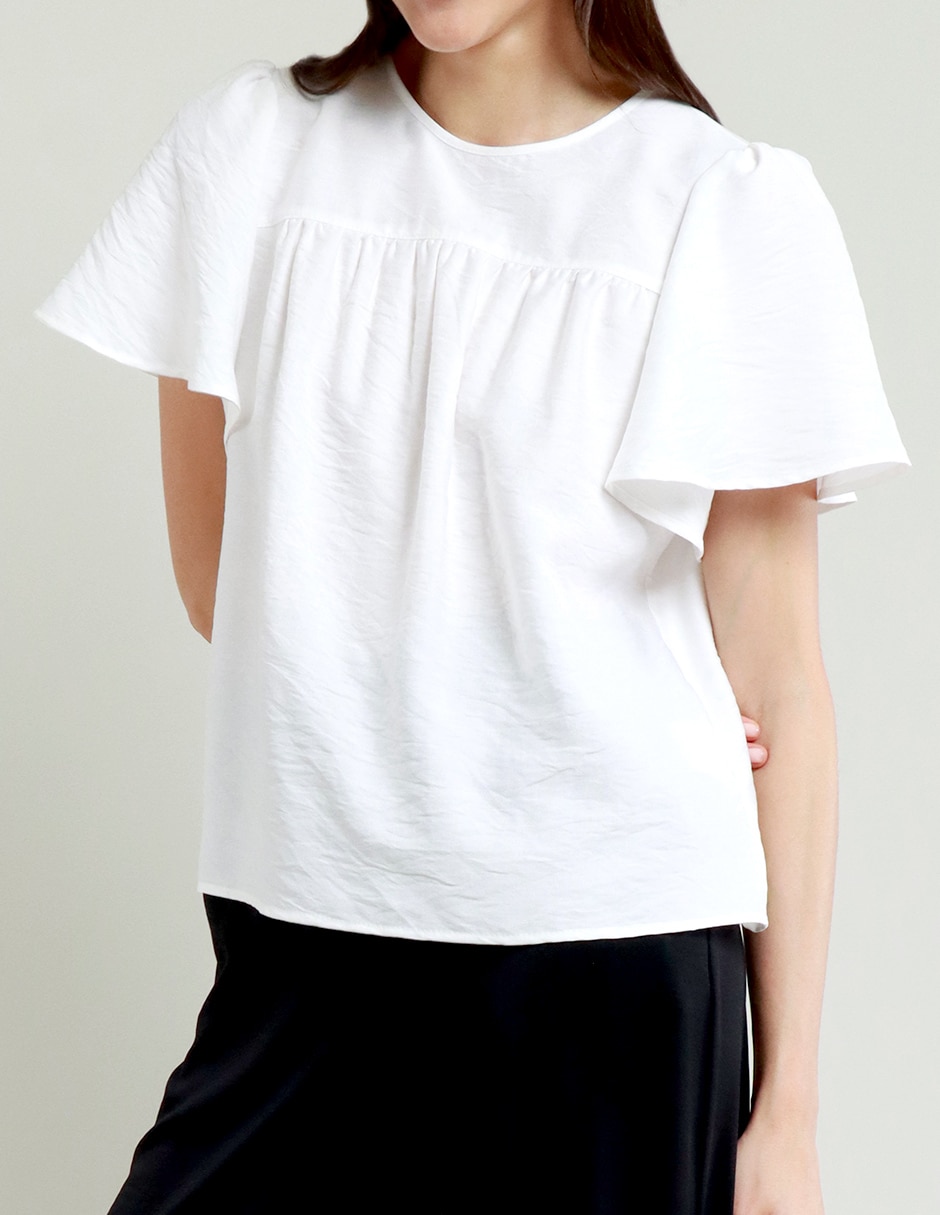 Blusa manga corta para mujer 2