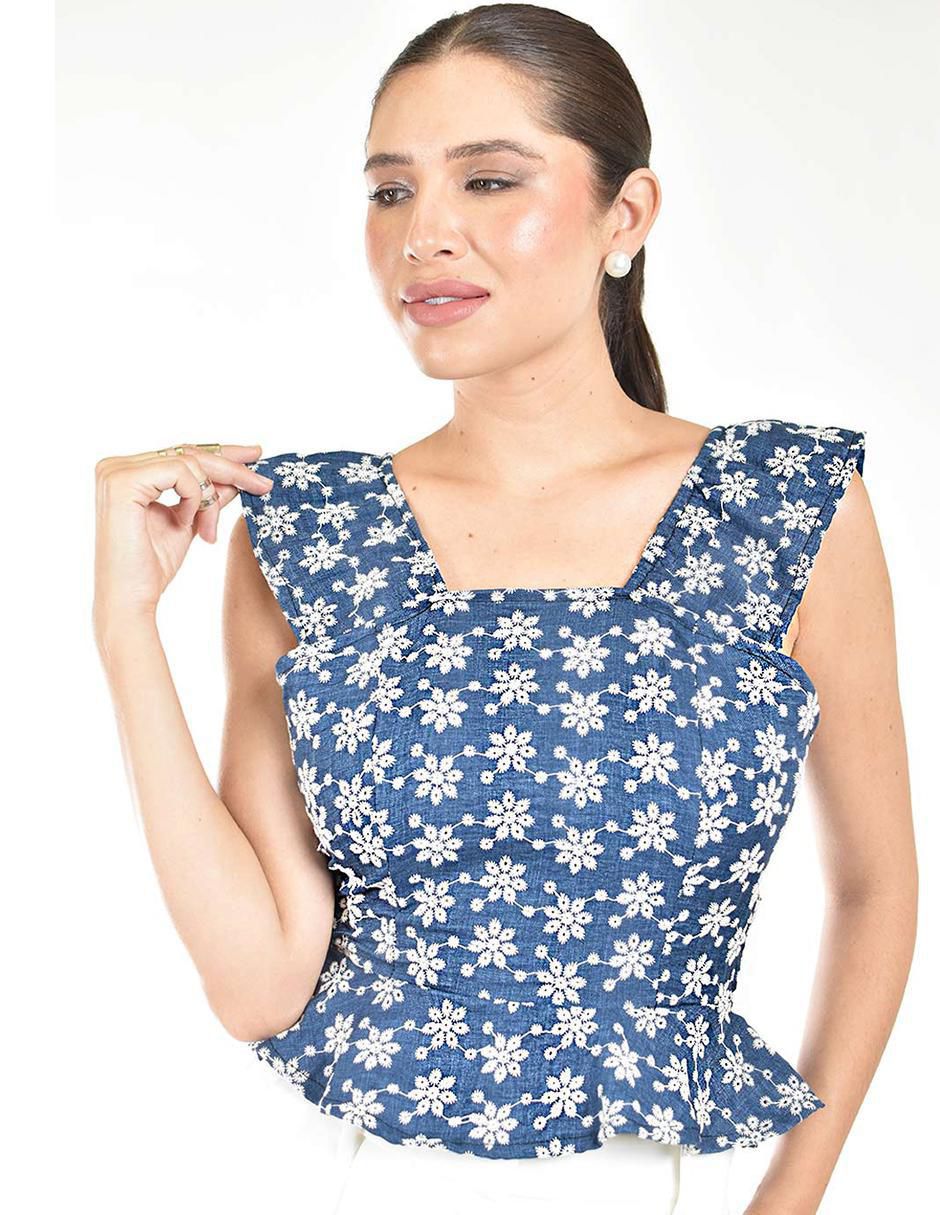 Blusa de tirantes para mujer 4
