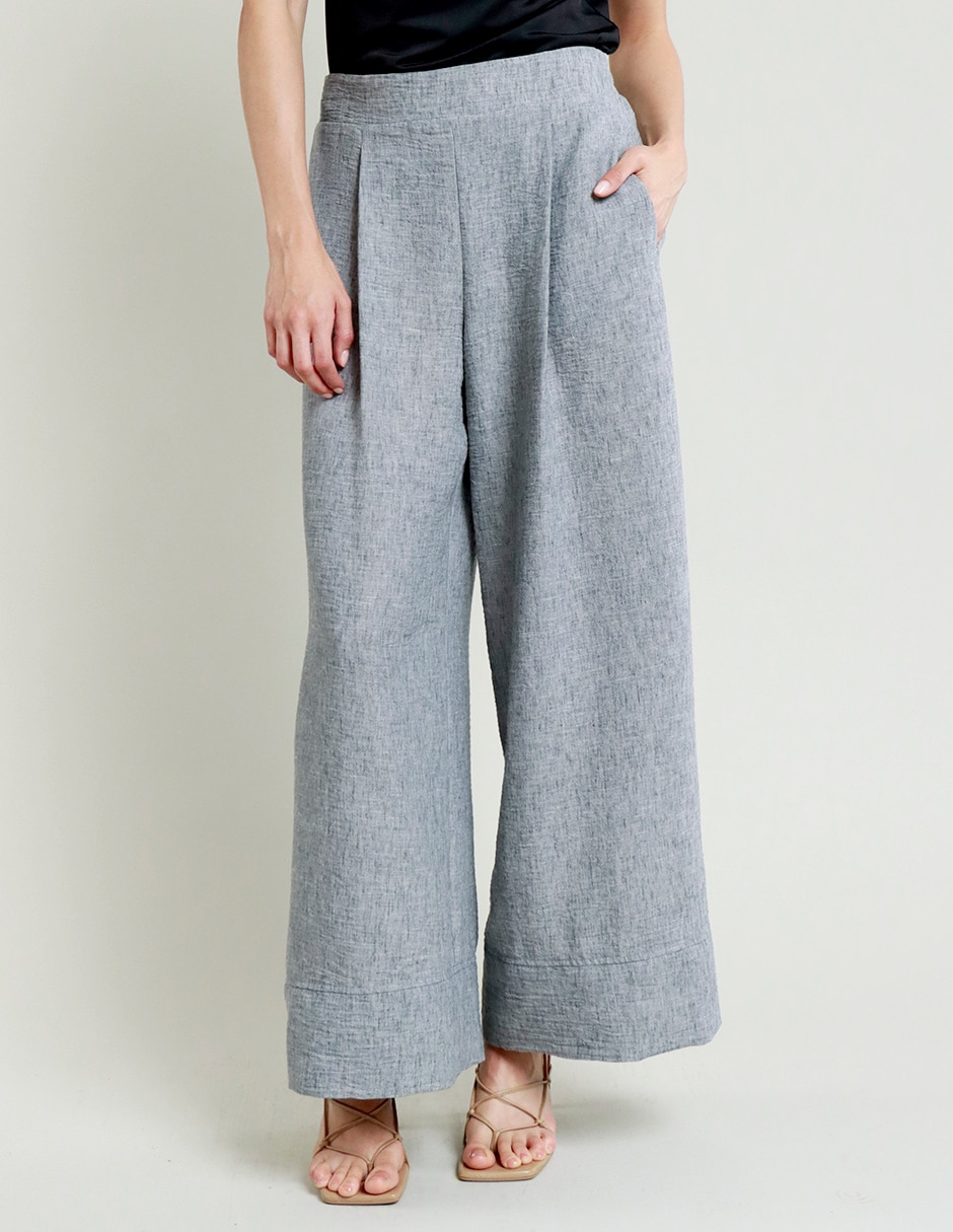 Pantalón wide leg para mujer