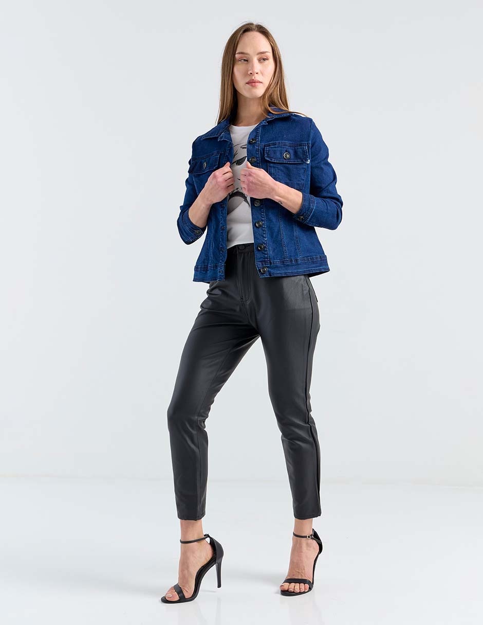 Pantalón chino slim para mujer 3