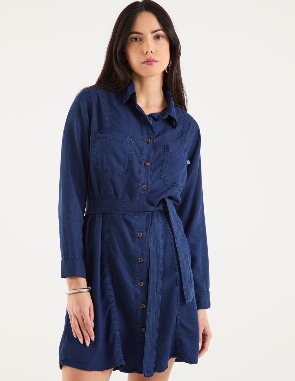 Vestido corto casual para mujer