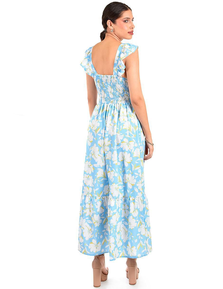 Vestido largo casual para mujer 3