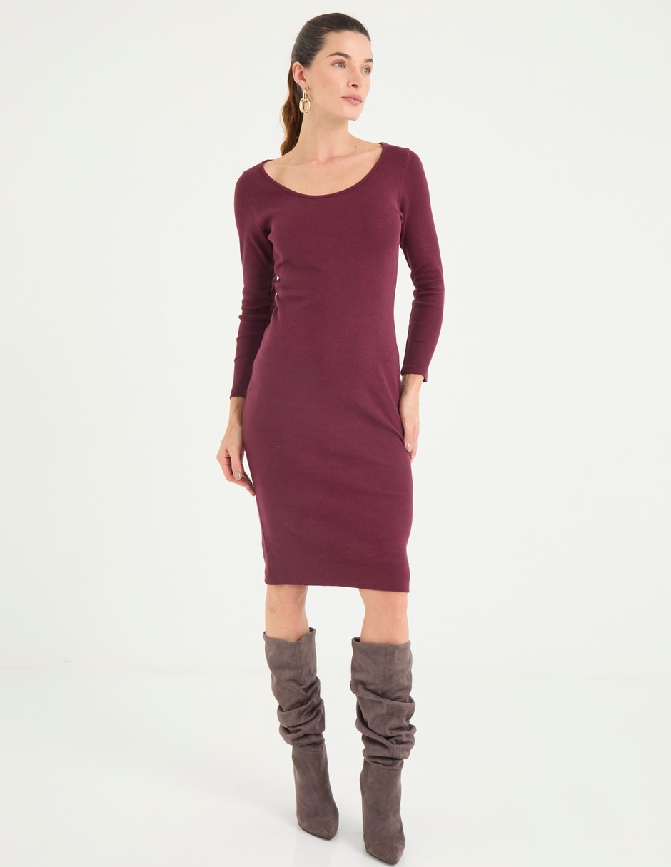 Vestido 3/4 casual para mujer