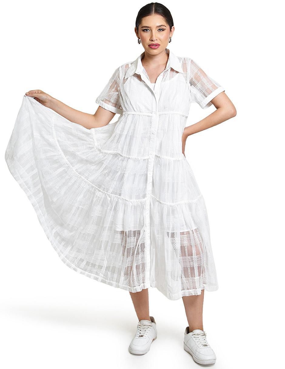 Vestido midi casual para mujer 5