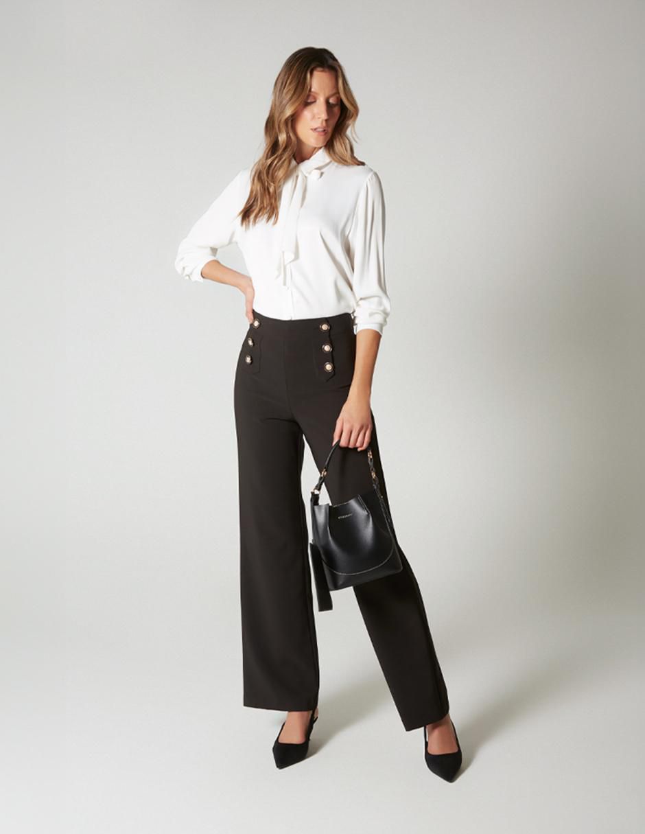 Pantalón relaxed amplio para mujer 3