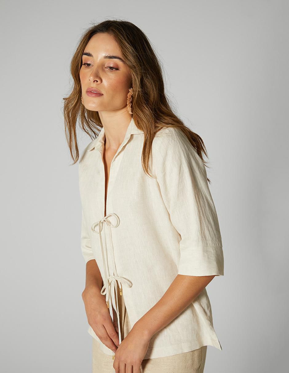 Blusa manga 3/4 para mujer
