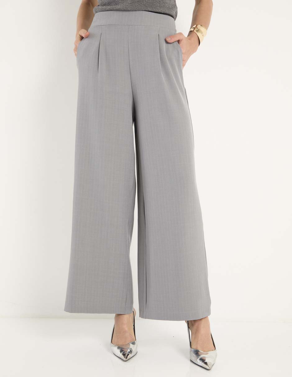 Pantalón de vestir amplio para mujer 1