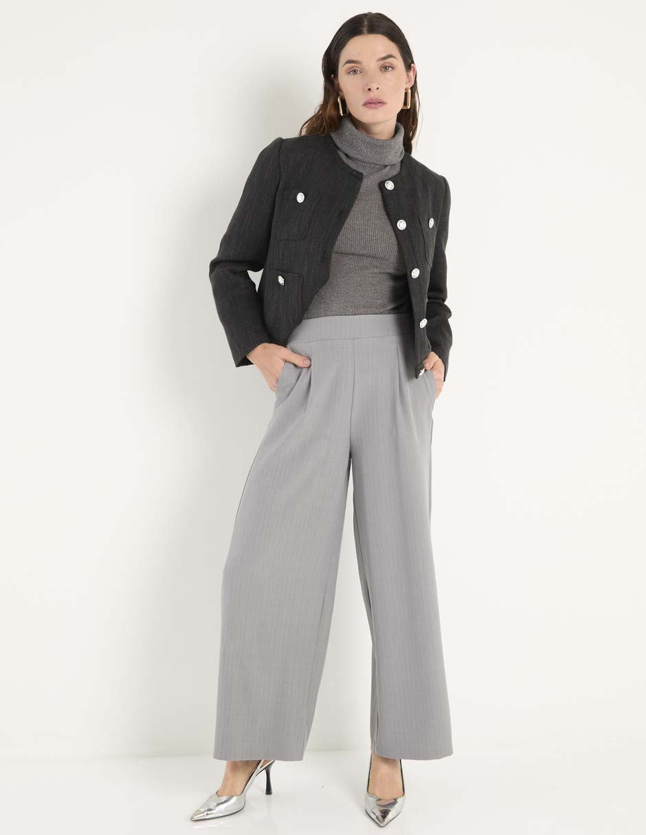 Pantalón de vestir amplio para mujer 3