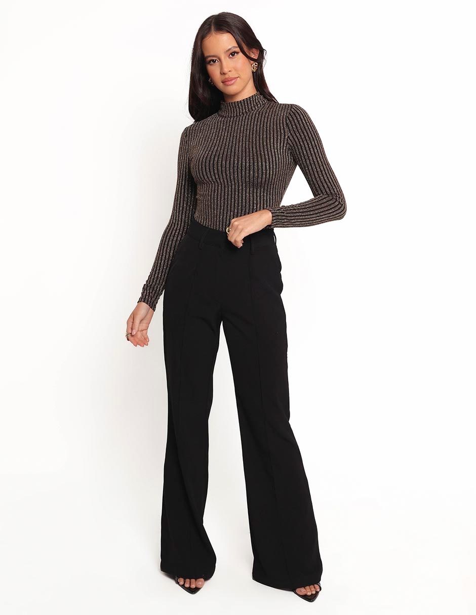 Body cuello alto para mujer 4