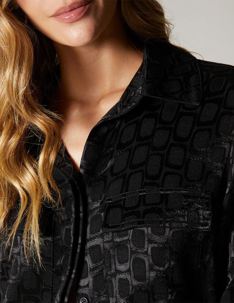 Blusa studio f "manga" larga "para mujer"