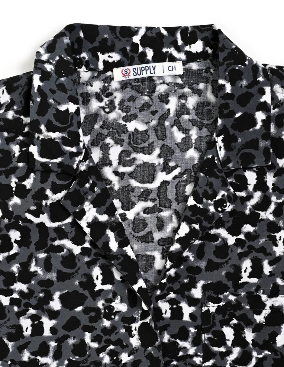 Blusa manga corta para mujer 8