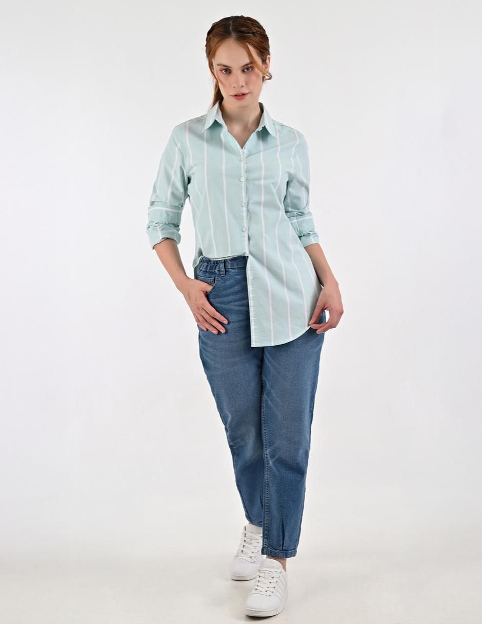 Blusa manga larga para mujer 6