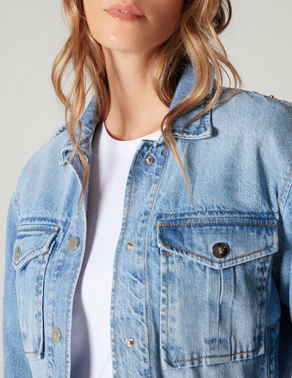 Chamarra casual de algodón para mujer 3
