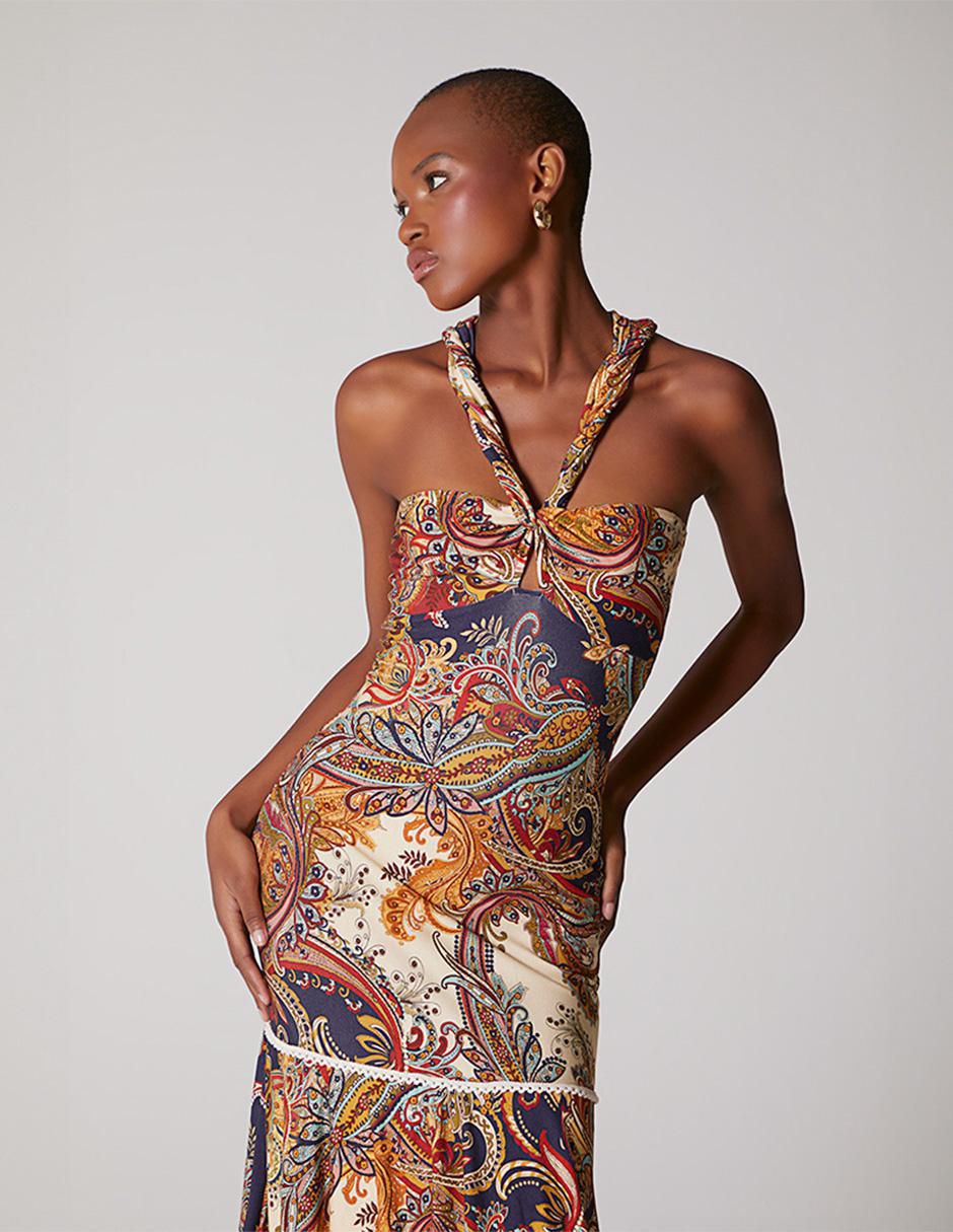 Vestido largo Studio F para mujer Liverpool