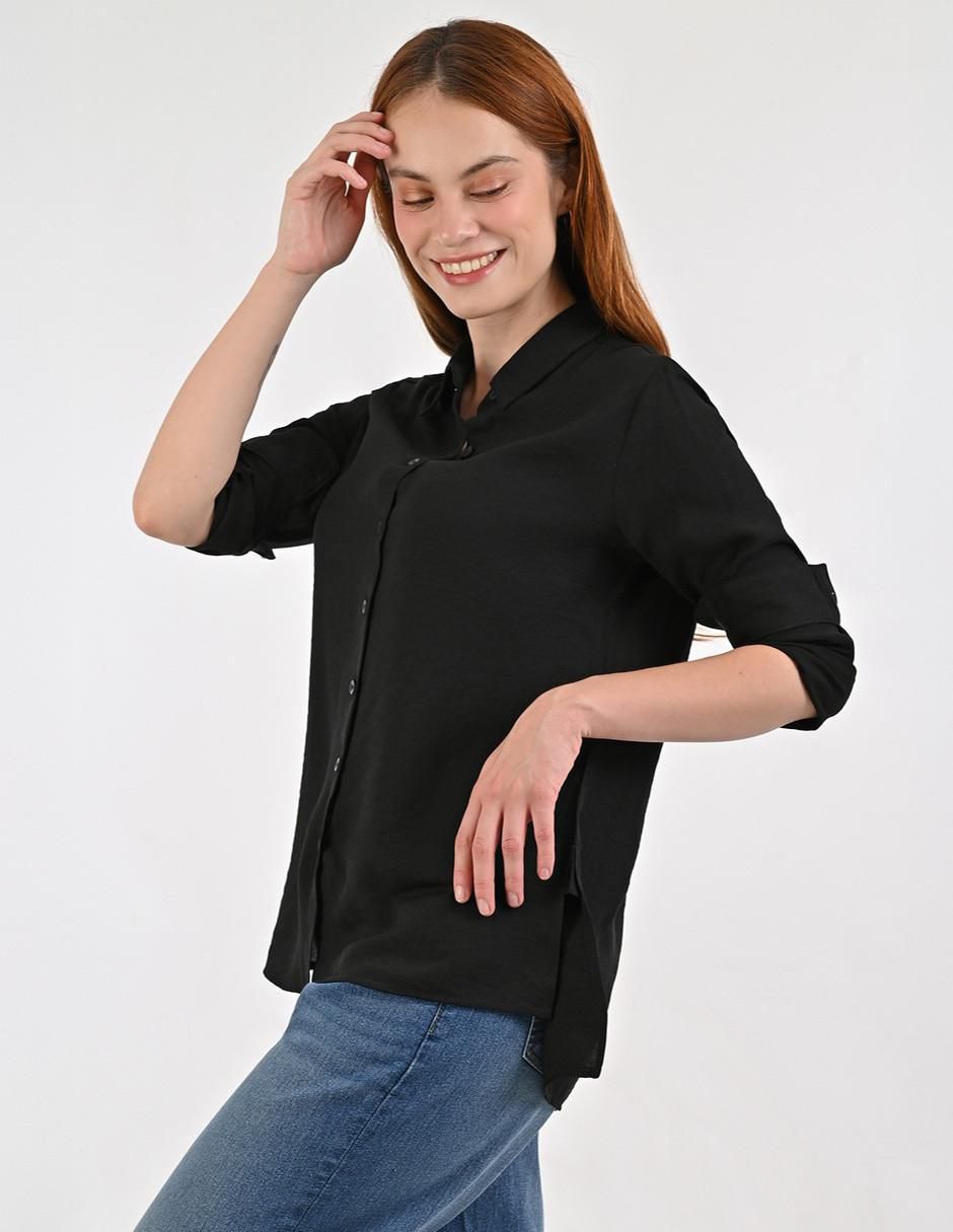 Blusa Supply manga larga para mujer
