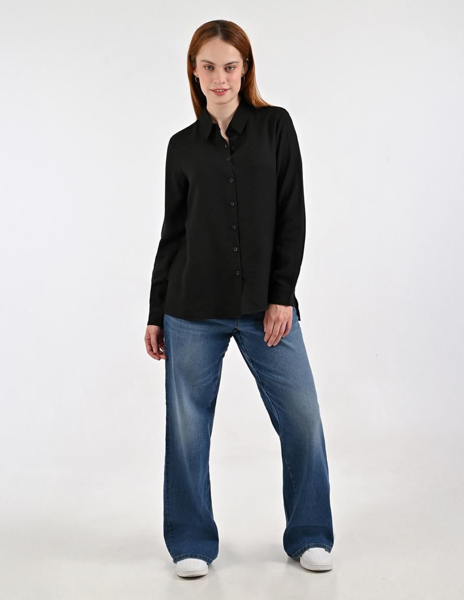 Blusa Supply manga larga para mujer