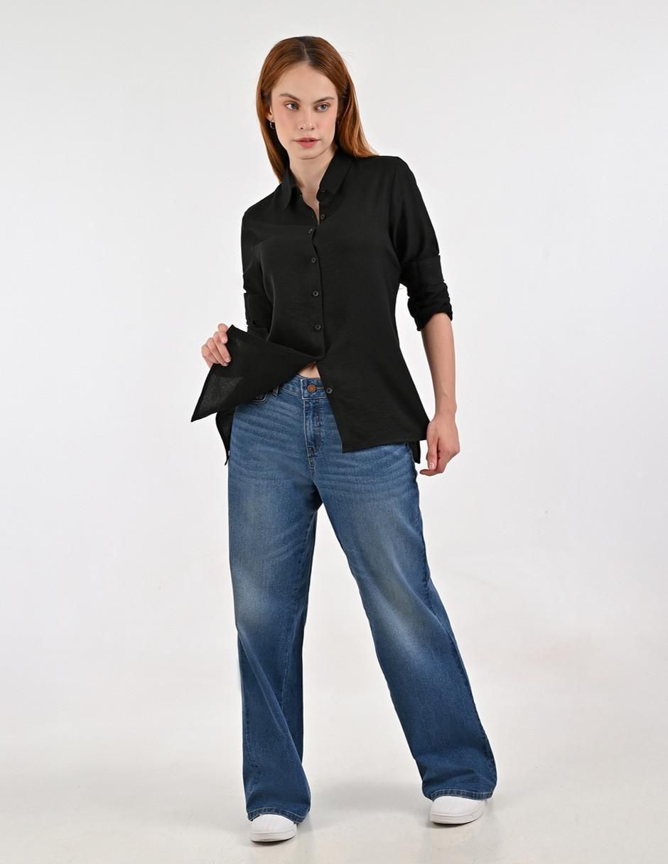 Blusa Supply manga larga para mujer