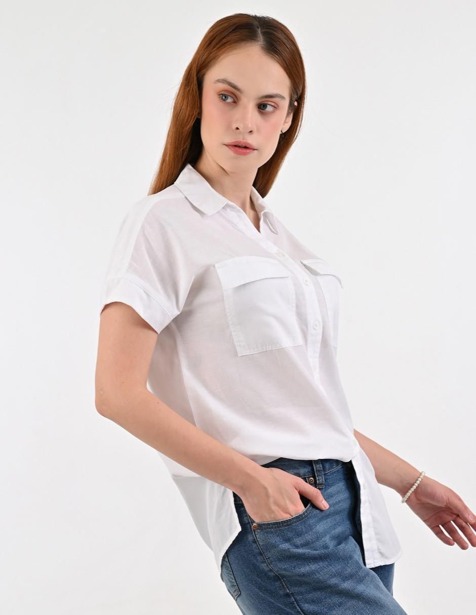 Blusa manga corta para mujer 3