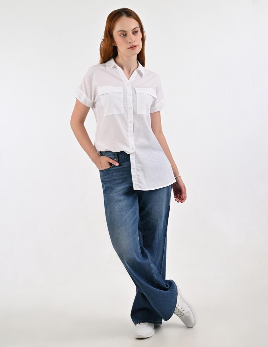 Blusa manga corta para mujer 5