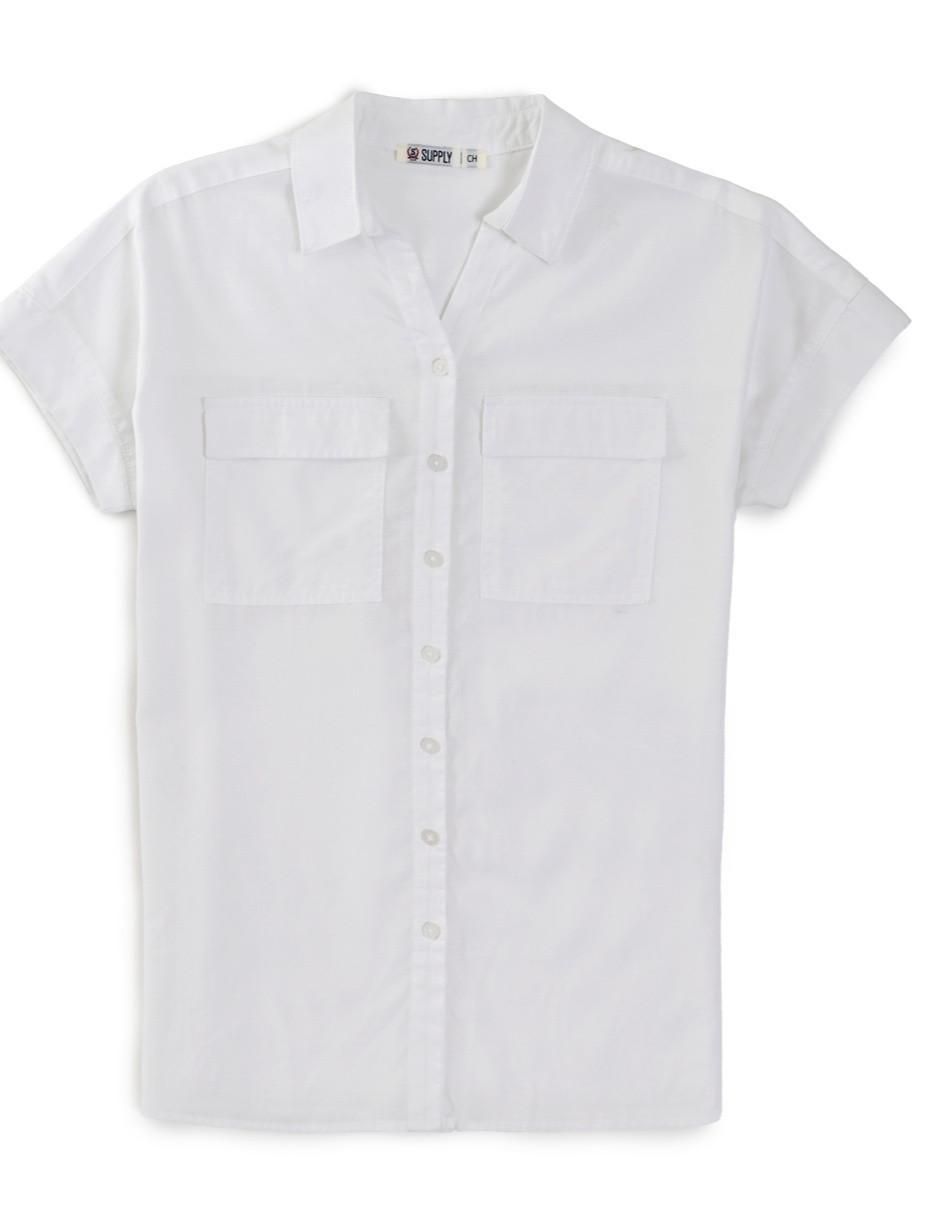 Blusa manga corta para mujer 7