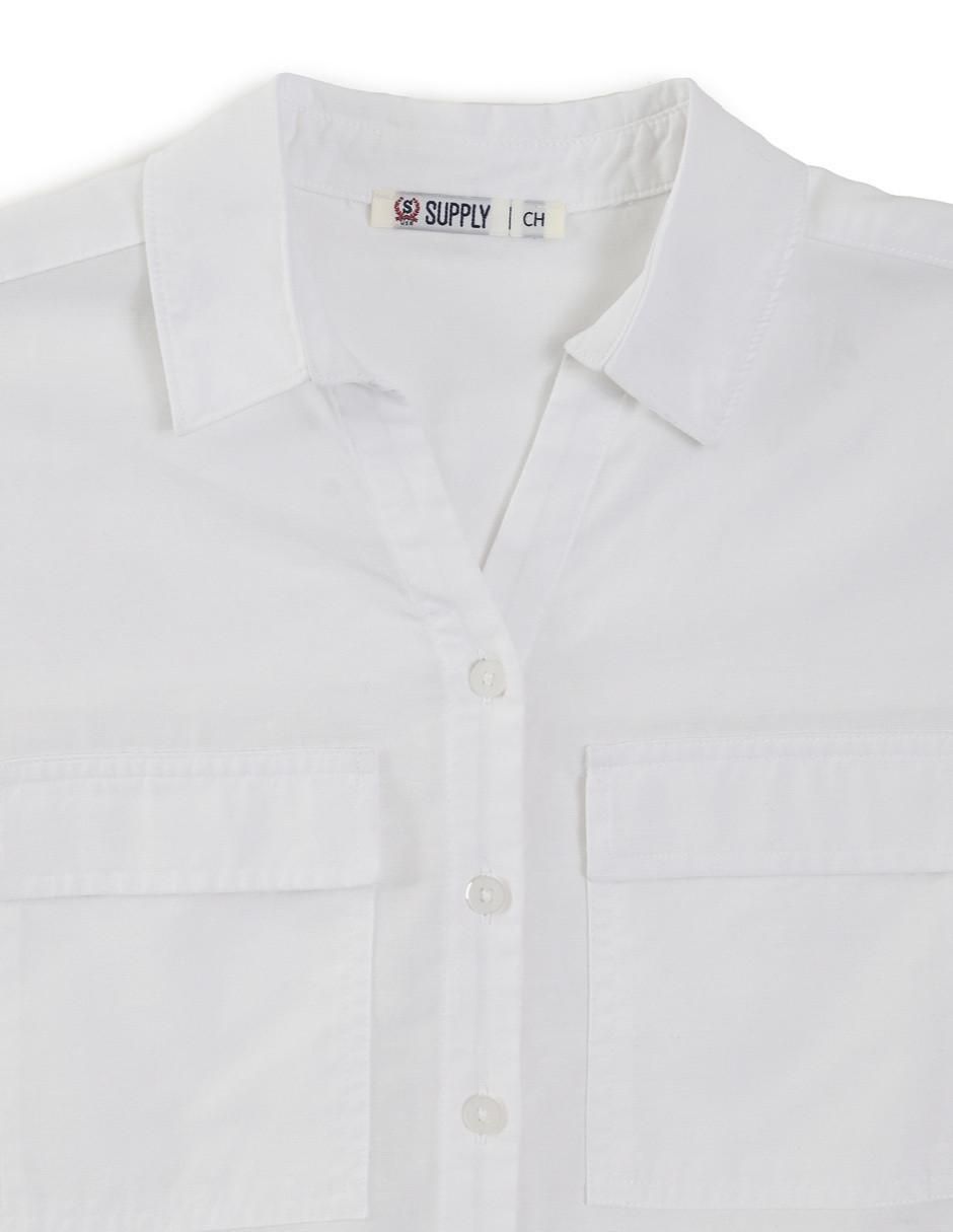 Blusa manga corta para mujer 8