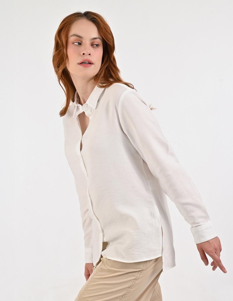 Blusa manga larga para mujer 4