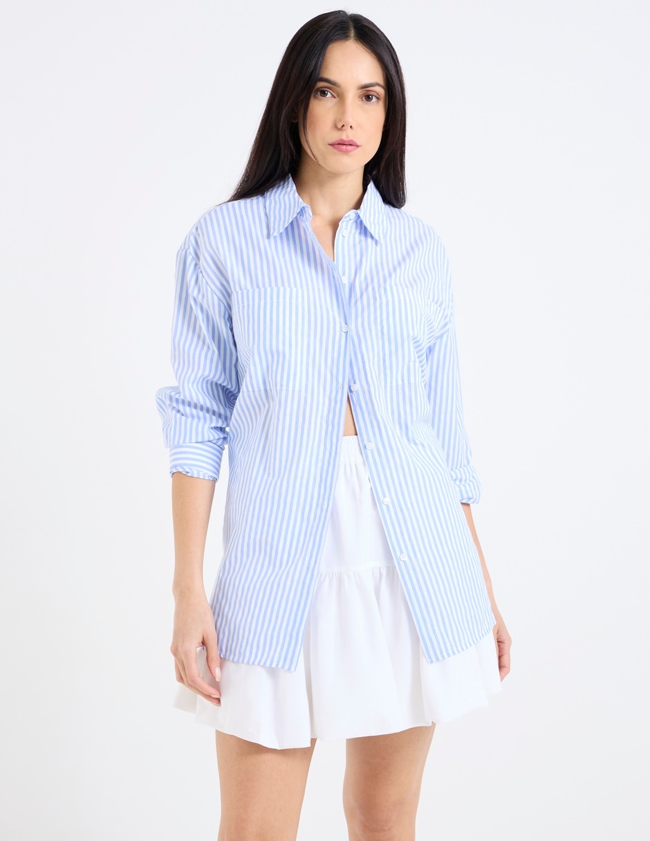 Camisa manga larga para mujer