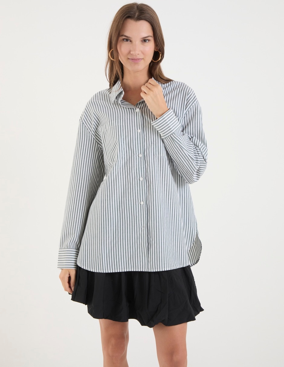 Camisa manga larga para mujer
