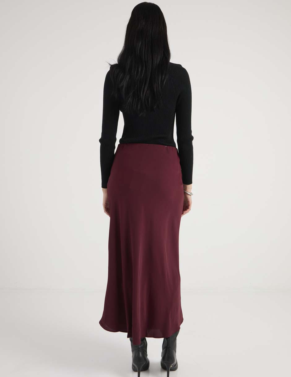 Falda crop a la cintura 2