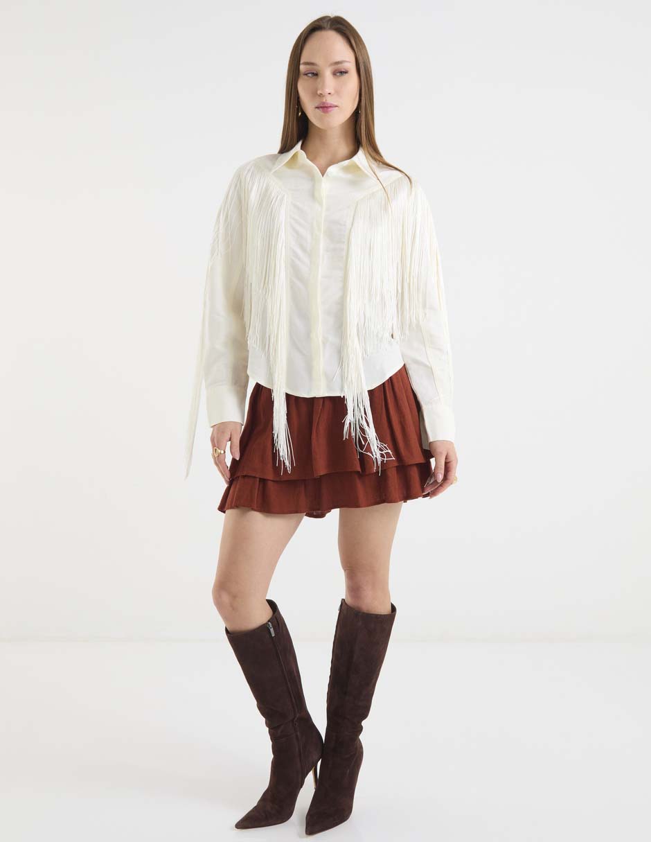 Blusa manga larga para mujer 3
