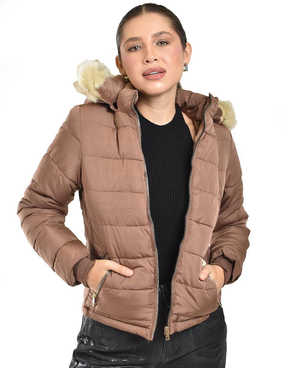 Chamarra acolchada para mujer