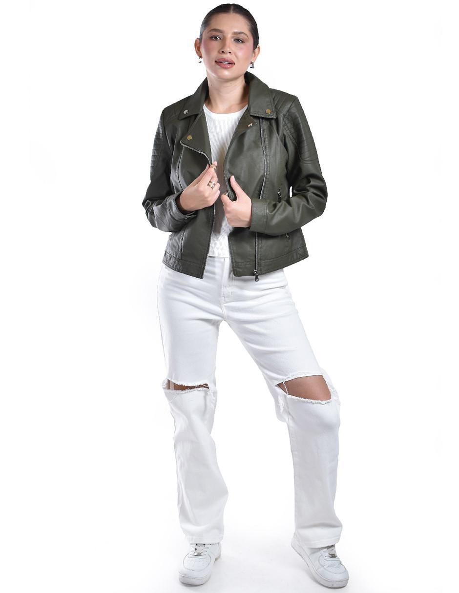 Chamarra para motociclista impermeable para mujer 4