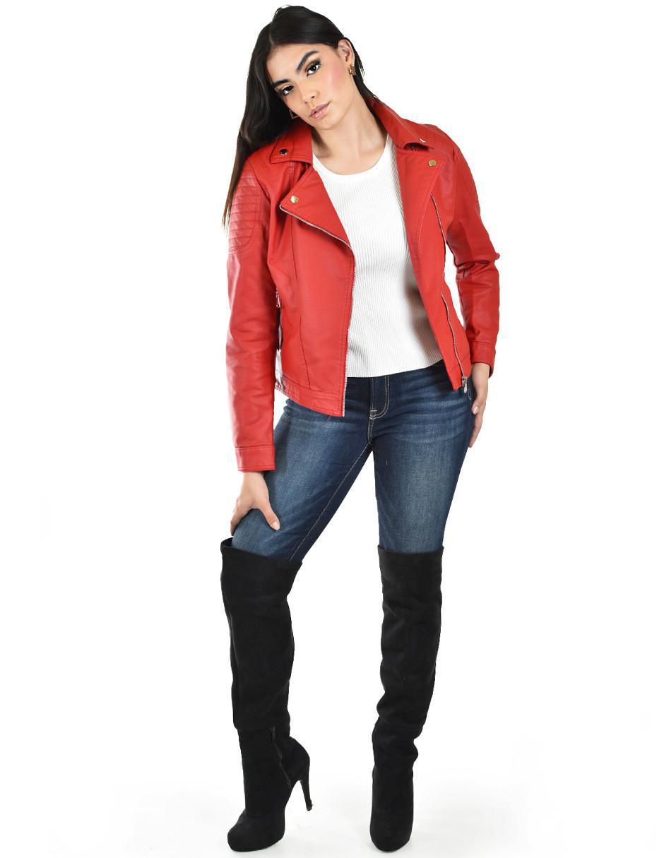 Chamarra para motociclista impermeable para mujer 5
