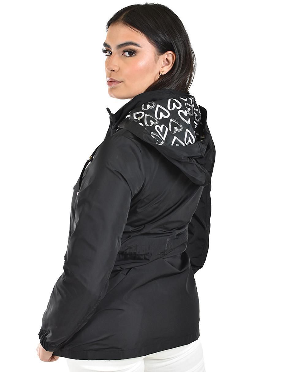 Chamarra casual impermeable para mujer 3