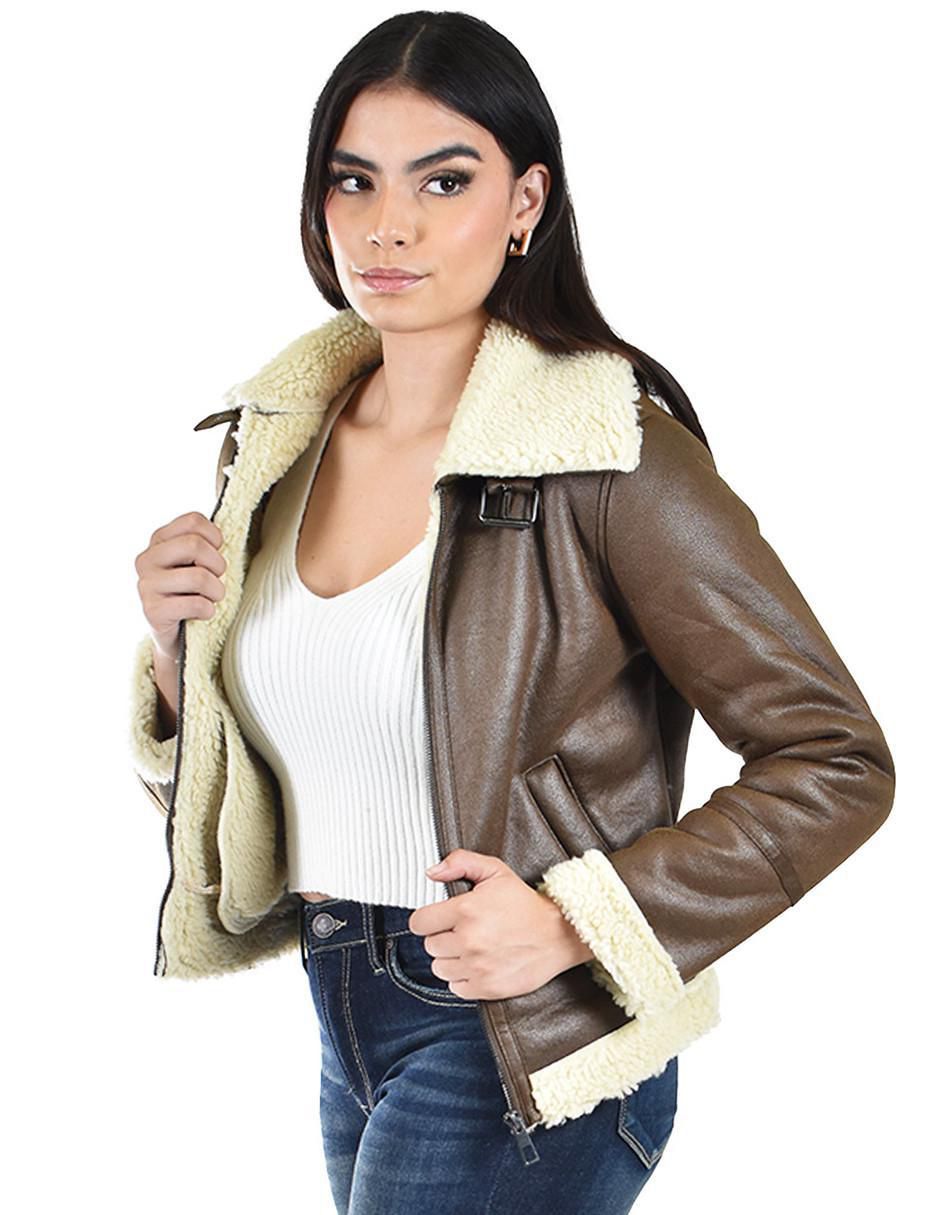 Chamarra casual impermeable para mujer 2