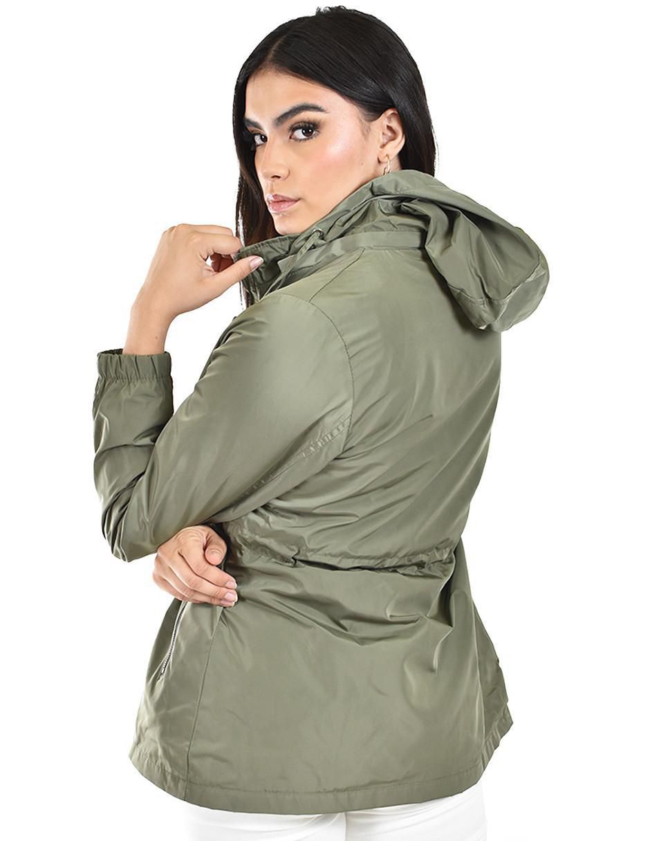 Chamarra casual impermeable para mujer 3