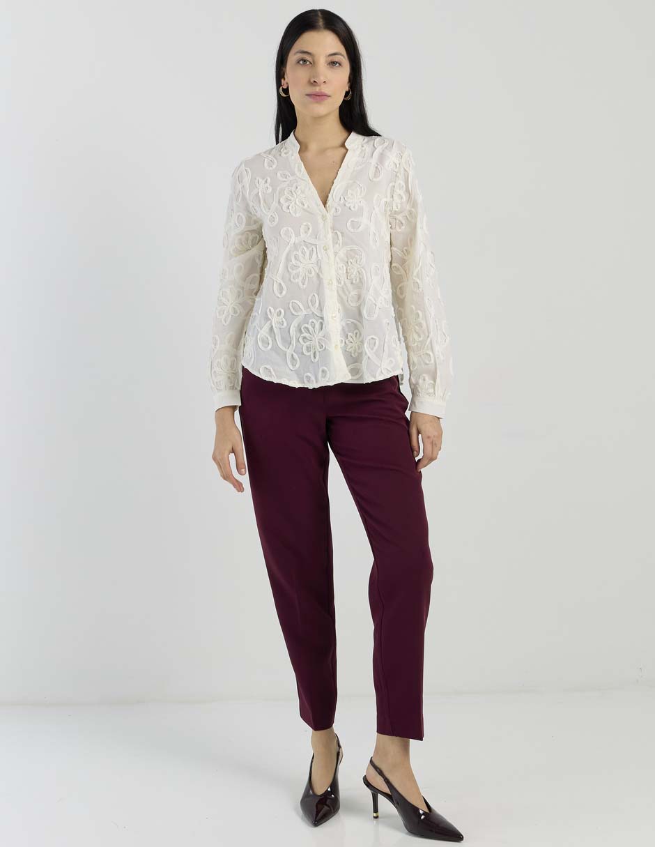 Blusa manga larga para mujer 3