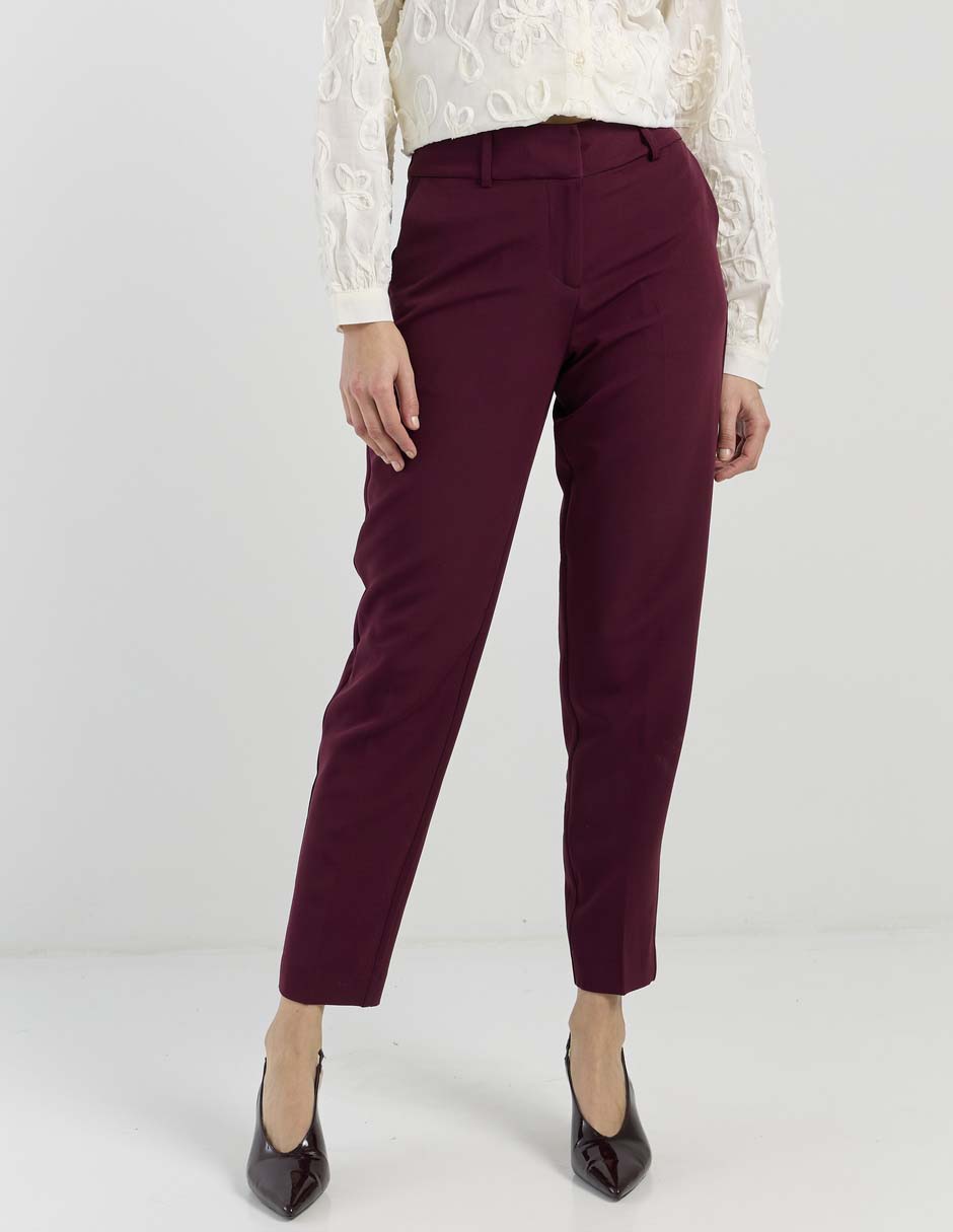 Pantalón Vero Mora straight para mujer 1