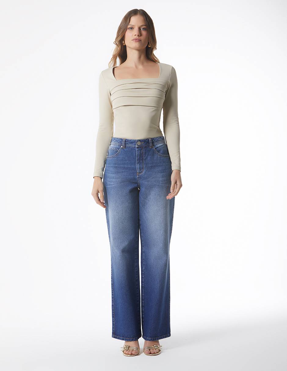 Blusa manga larga para mujer 2