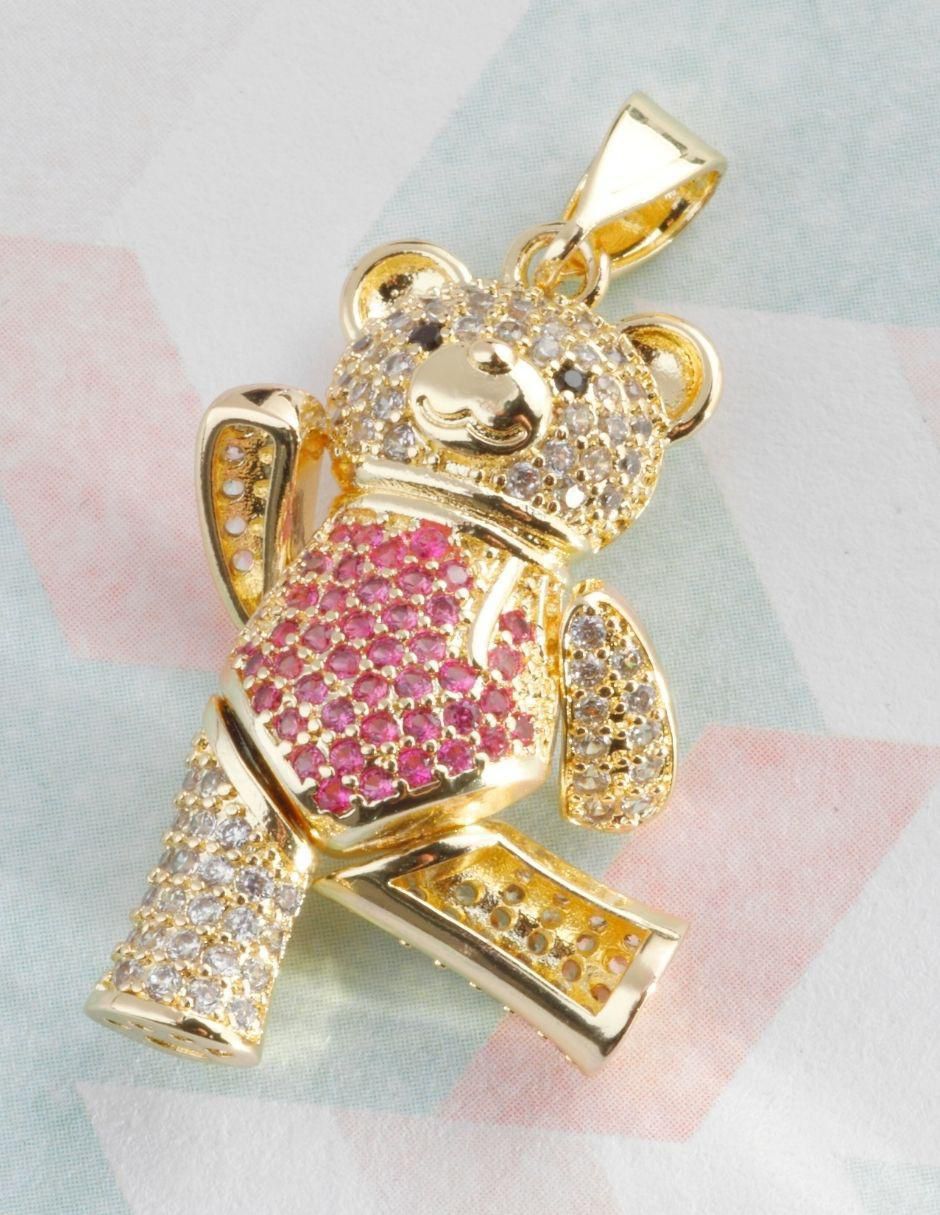 Dije "de" oso yoiko nuubiloso no aplica "de" aleación metálica 18 k