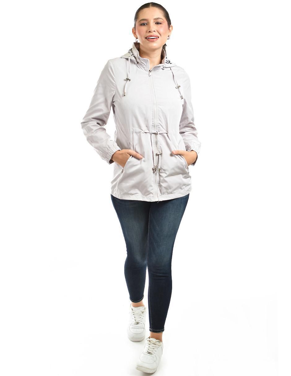 Chamarra casual impermeable para mujer 5