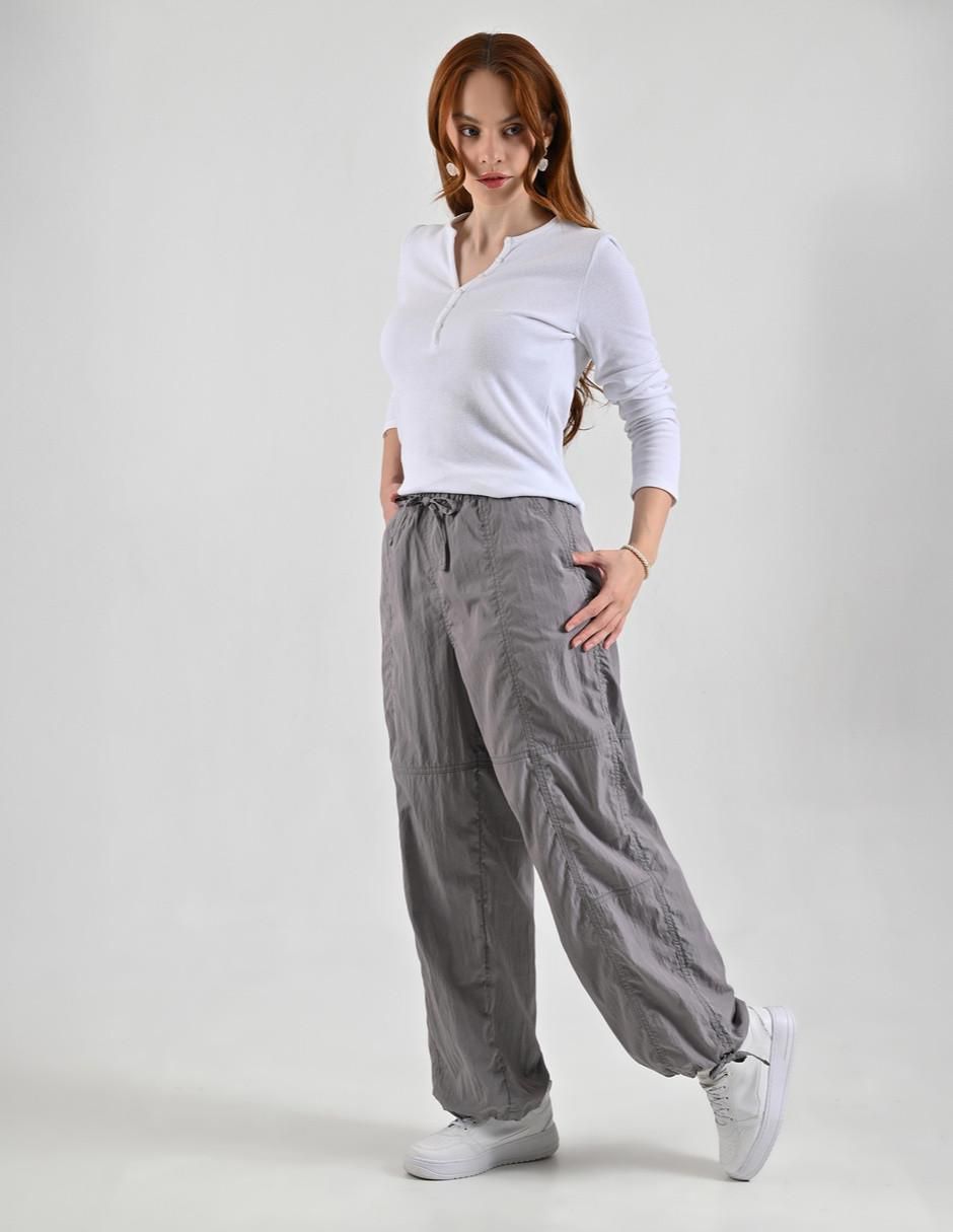 Pantalón jogger regular para mujer 5