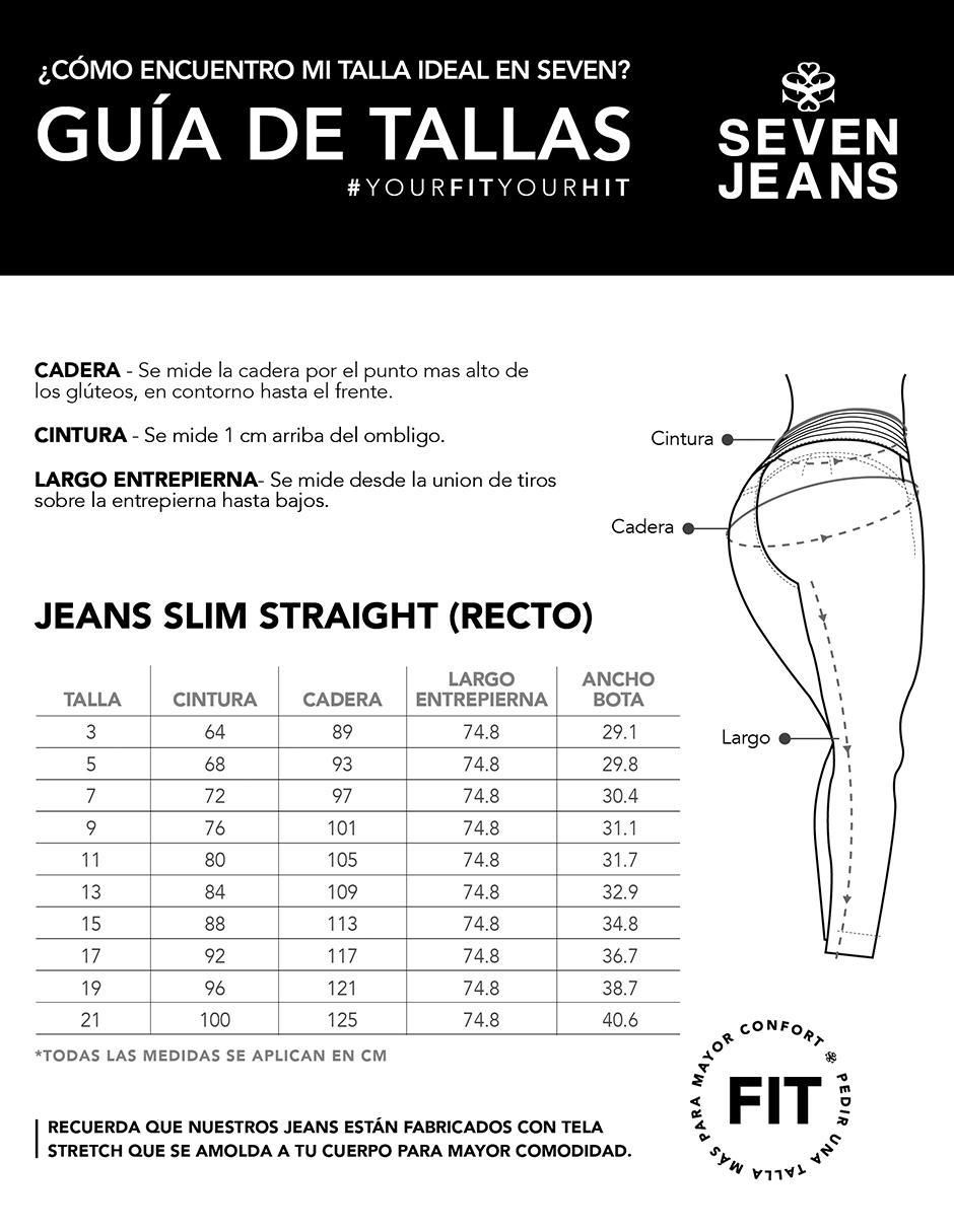 Jeans skinny corte cintura alta para mujer 5