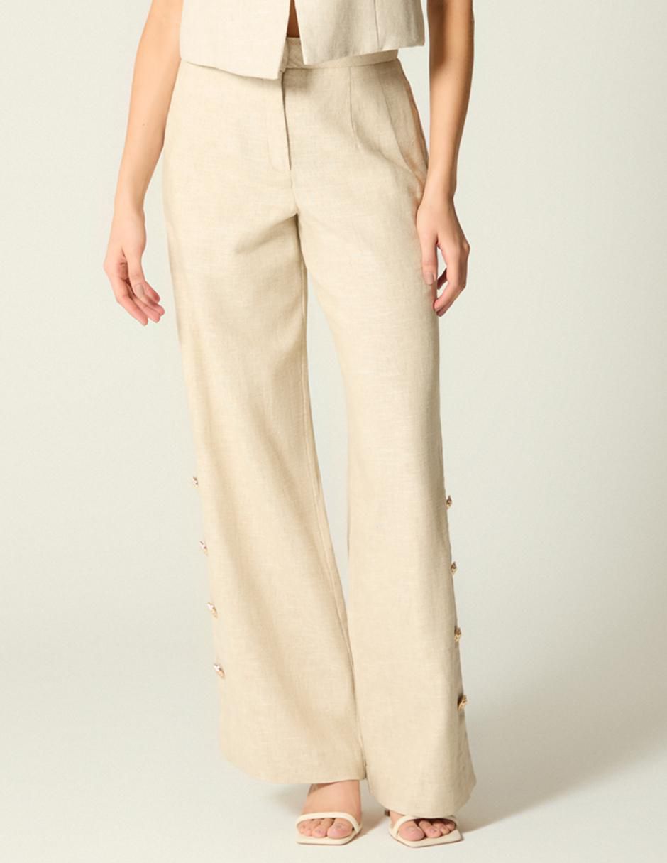 Pantalón relaxed amplio para mujer Pantalón relaxed amplio para mujer