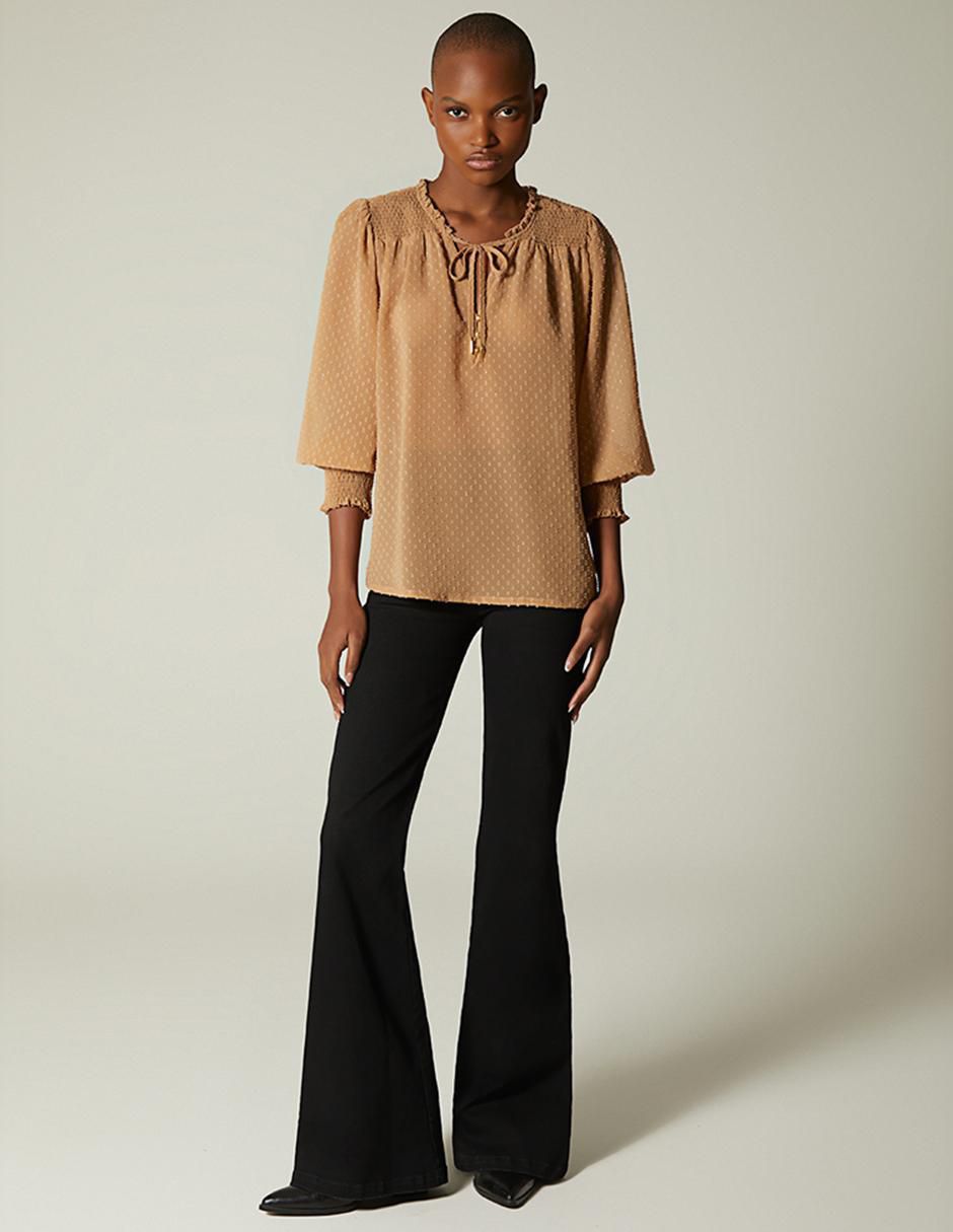 Blusa manga 3/4 para mujer 2